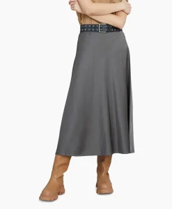 Dames Munthe Rokken*Midi Rok Babe Groen