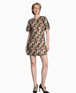 Dames Munthe Jurken*Mini Jurk 233-1317-23335 Beige