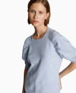 Dames Munthe Truien*Pullover Manya Licht Blauw