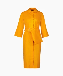 Dames Natan Jurken*Midi Jurk Adea-J5Zn01 Oranje