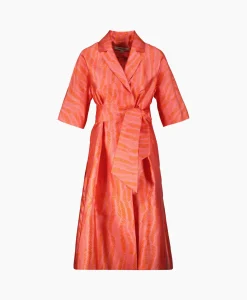 Dames Natan Jurken*Midi Jurk Akim-Nlct01 Rose