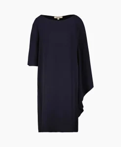 Dames Natan Jurken*Midi Jurk Ambre-N6Nj03 Donker Blauw