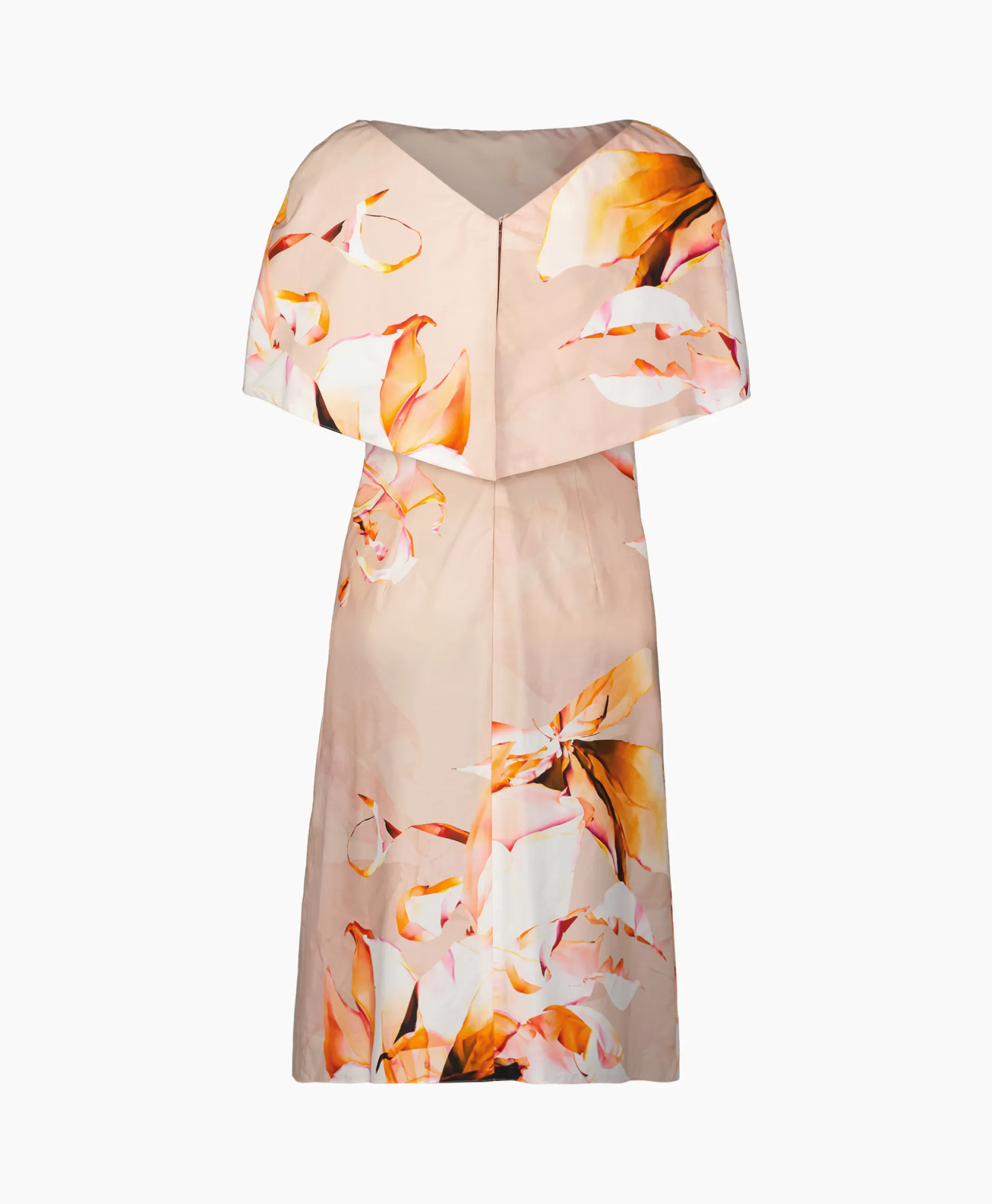 Dames Natan Jurken*Midi Jurk Angela-Ncec07 Zalm