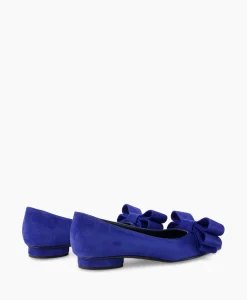 Dames Natan Schoenen Instappers*Ballerina Cam Electrico Leder Blauw