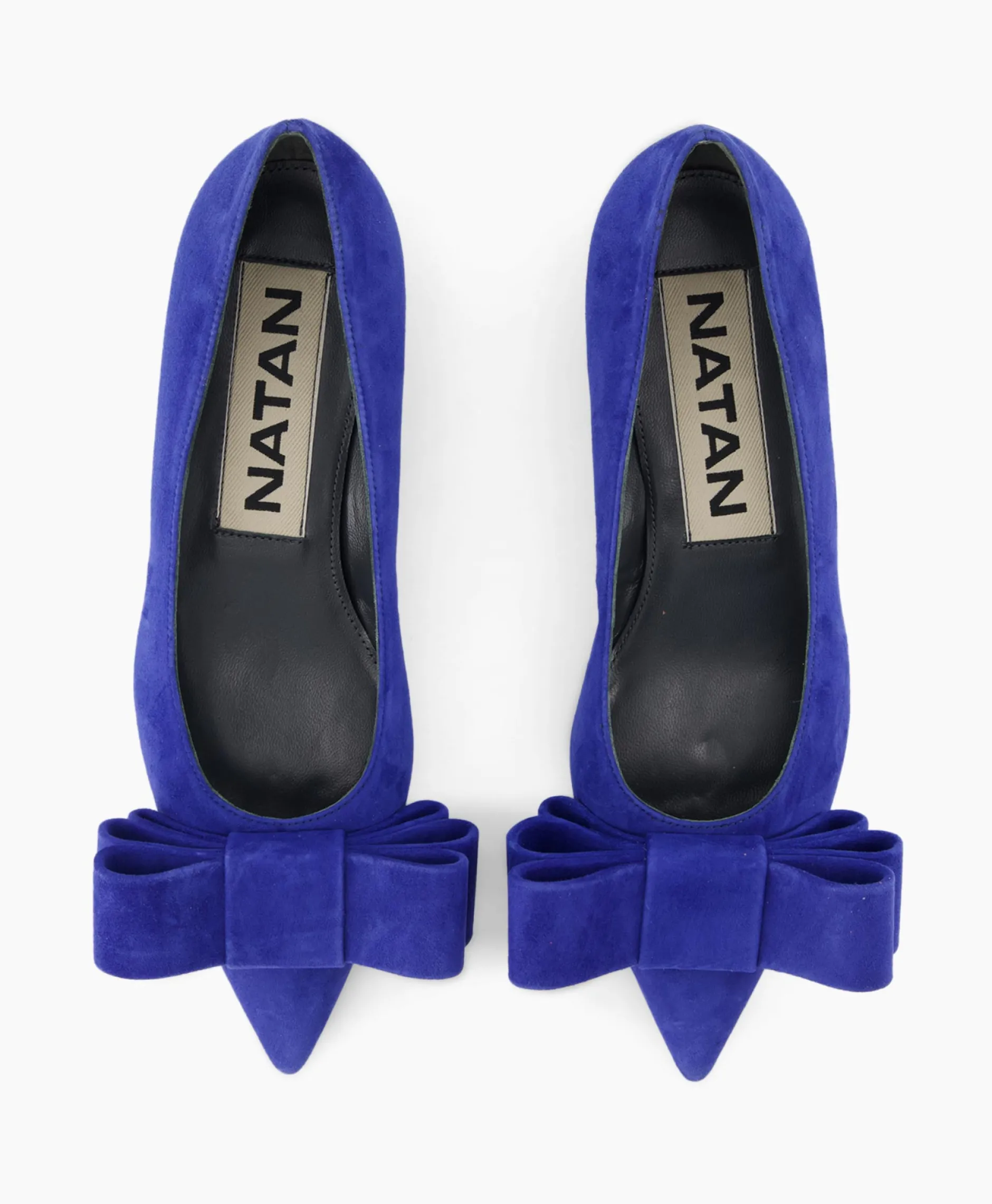 Dames Natan Schoenen Instappers*Ballerina Cam Electrico Leder Blauw