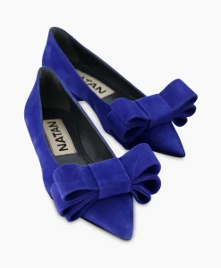 Dames Natan Schoenen Instappers*Ballerina Cam Electrico Leder Blauw