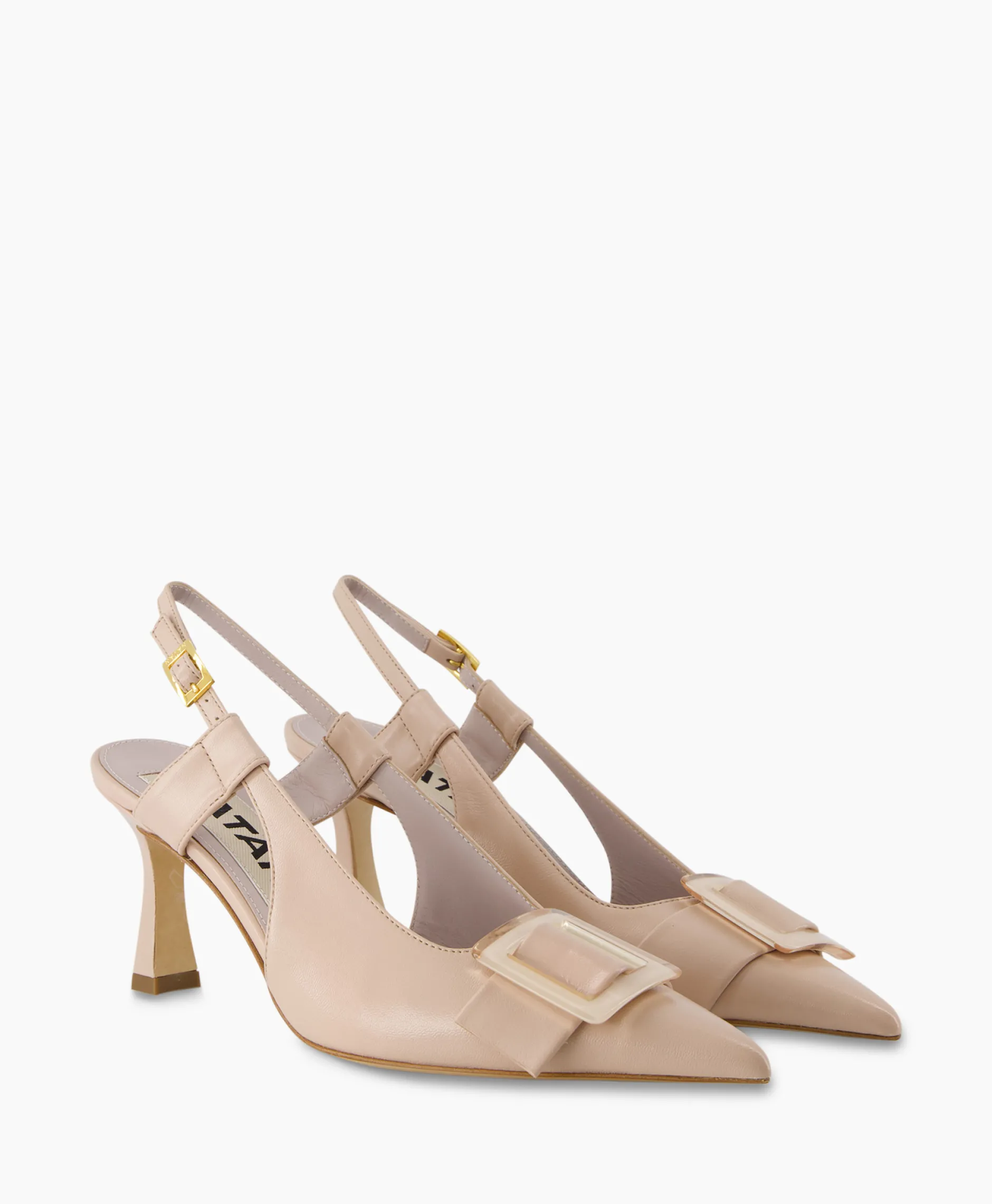 Dames Natan Schoenen Pumps*Pump Dunia 3404 + Fb Lartigiana B19472Sda Ar In Ti Rose