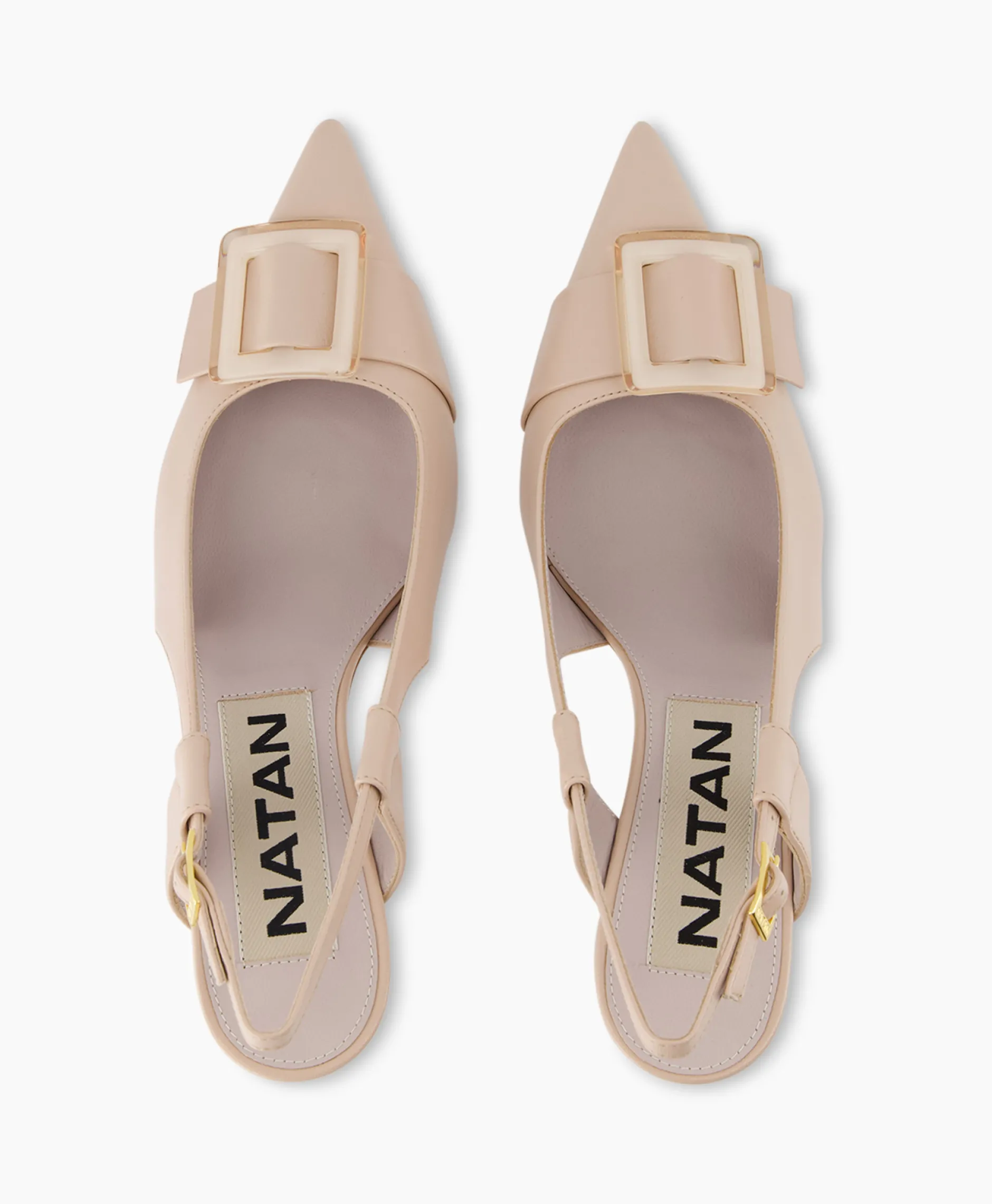 Dames Natan Schoenen Pumps*Pump Dunia 3404 + Fb Lartigiana B19472Sda Ar In Ti Rose