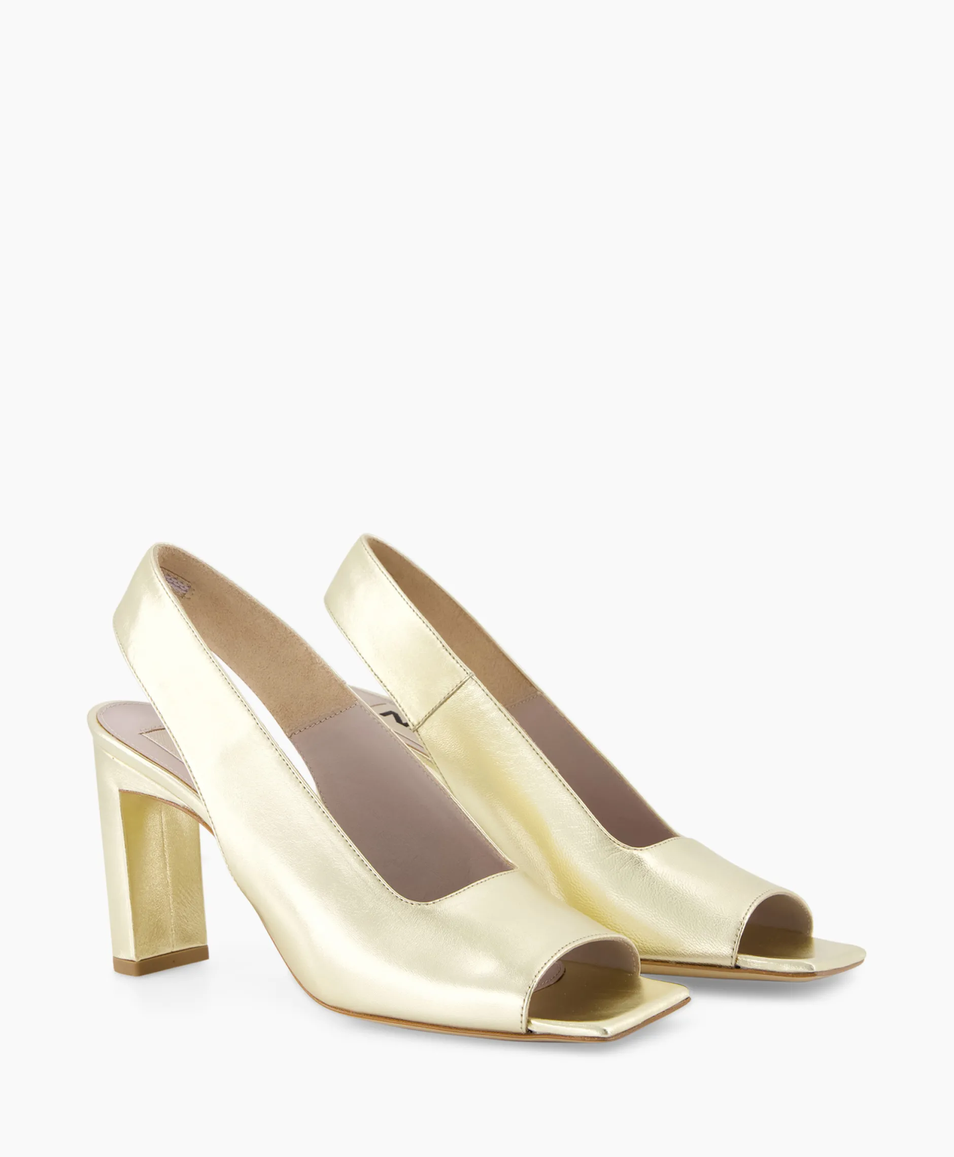 Dames Natan Schoenen Pumps*Pump Luxor Platino 58 Goud