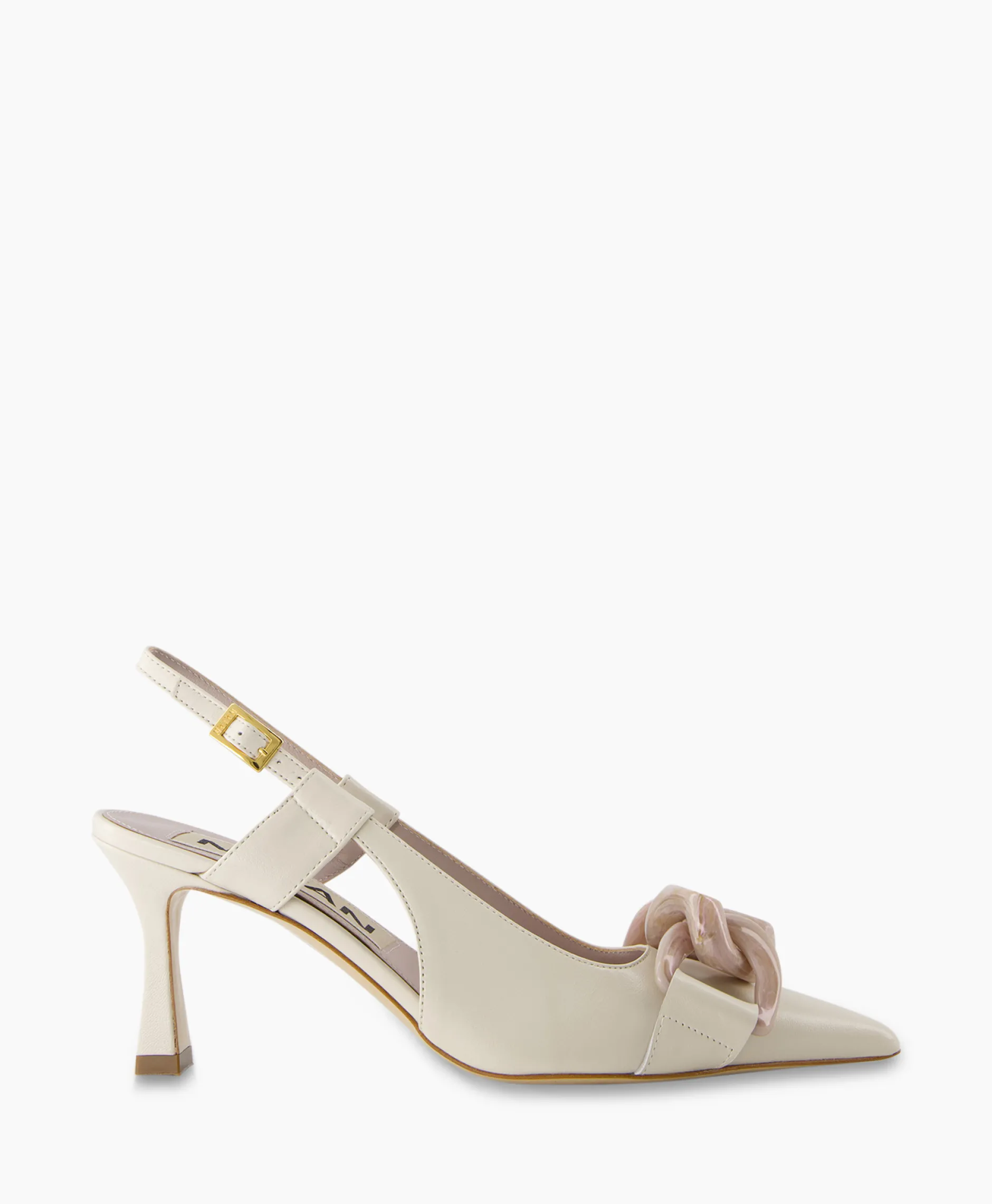 Dames Natan Schoenen Pumps*Pump Nappa C735 + Fb. Lartigiana Tm24174/V1 Nudeecru