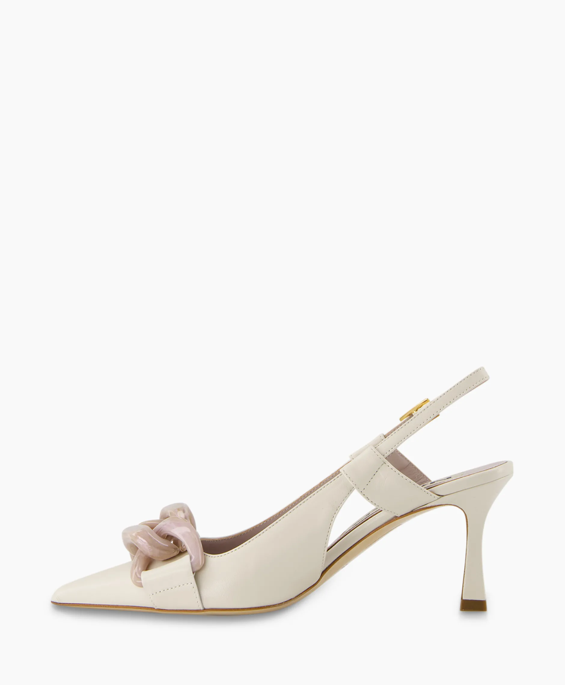 Dames Natan Schoenen Pumps*Pump Nappa C735 + Fb. Lartigiana Tm24174/V1 Nudeecru