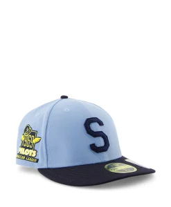 Heren New Era Petten*Pet Coops 59Fifty Lp Seattle Pilots Licht Blauw