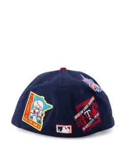 Heren New Era Petten*Pet Coops 59Fifty Minnesota Donker Blauw