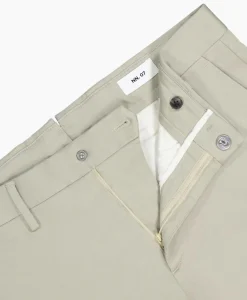 Heren Nn07 Broeken*Broek Theo 1420 Grijs