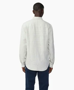 Heren Nn07 Overhemden*Overhemd Arne Beige