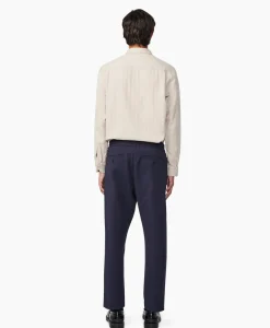 Heren Nn07 Broeken*Pantalon Billie Donker Blauw