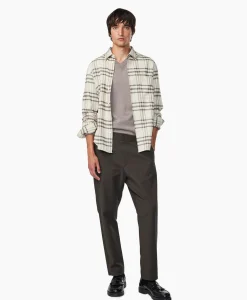 Heren Nn07 Broeken*Pantalon Billie Donker Groen