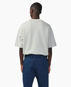 Heren Nn07 T-Shirts*T-Shirt Nat Logo Tee Beige