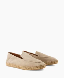 Heren Nubikk Instappers*Espadrille Mr Sanchez Taupe