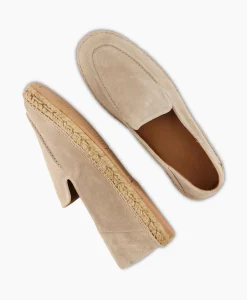 Heren Nubikk Instappers*Espadrille Mr Sanchez Taupe