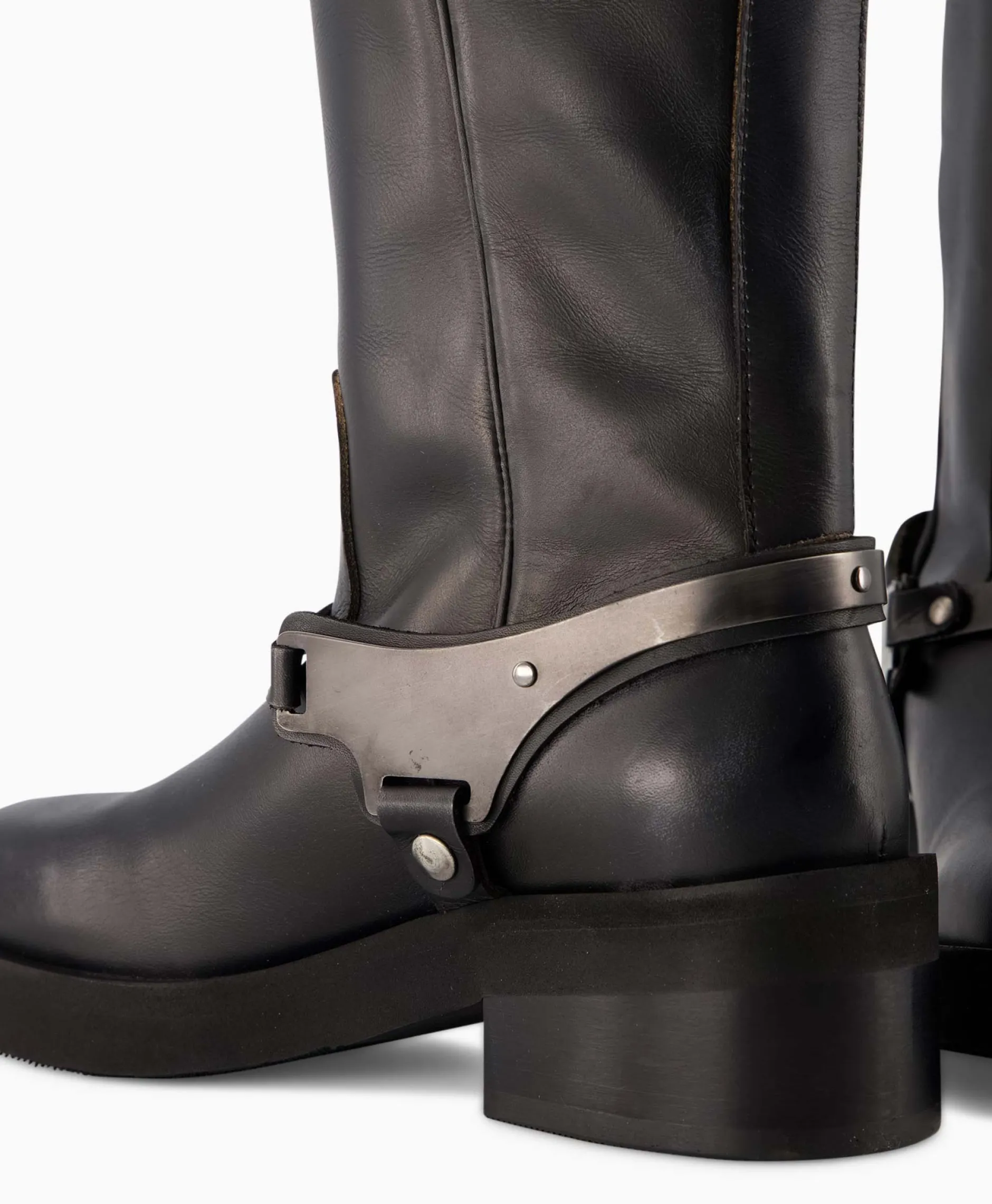 Dames Nubikk Laarzen*Lange Laars Eve Lynn Zwart