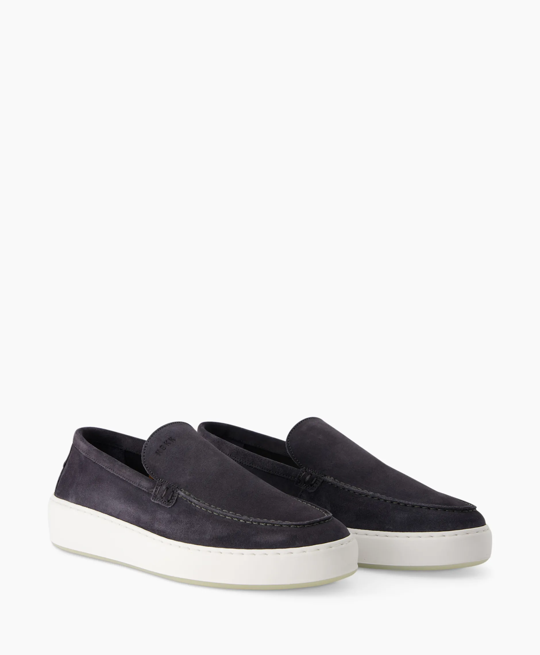 Heren Nubikk Instappers*Loafer Jiro Mio Blauw