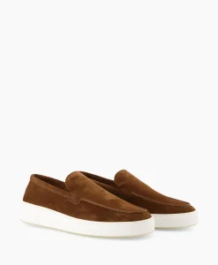 Heren Nubikk Instappers*Loafer Jiro Mio Bruin