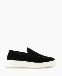 Heren Nubikk Instappers*Loafer Jiro Mio Zwart