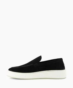 Heren Nubikk Instappers*Loafer Jiro Mio Zwart