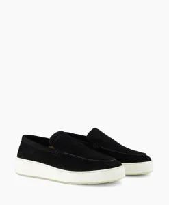 Heren Nubikk Instappers*Loafer Jiro Mio Zwart