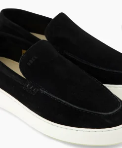 Heren Nubikk Instappers*Loafer Jiro Mio Zwart