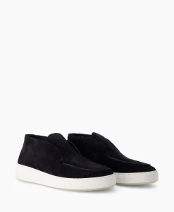 Heren Nubikk Instappers*Loafer Jiro Suo Donker Blauw