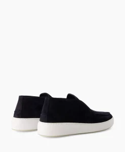 Heren Nubikk Instappers*Loafer Jiro Suo Donker Blauw