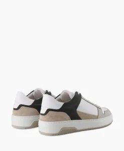 Heren Nubikk Sneakers*Sneaker Basket Court Wit