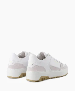 Dames Nubikk Sneakers*Sneaker Basket Court Off White