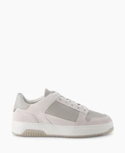 Heren Nubikk Sneakers*Sneaker Basket Court Grijs
