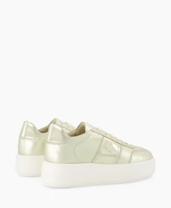 Dames Nubikk Sneakers*Sneaker Elise Wing Goud