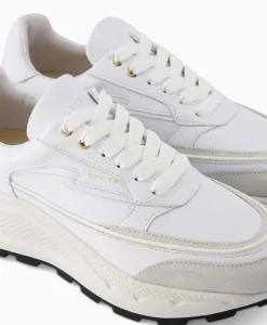 Dames Nubikk Sneakers*Sneaker Oberon Nora Wit