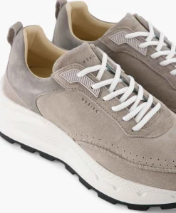 Heren Nubikk Sneakers*Sneaker Oberon Reese Grijs
