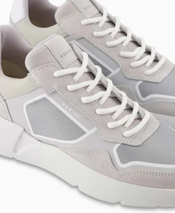 Heren Nubikk Sneakers*Sneaker Roque Road Curl Grijs