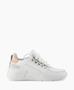 Dames Nubikk Sneakers*Sneaker Roque Roman Wit