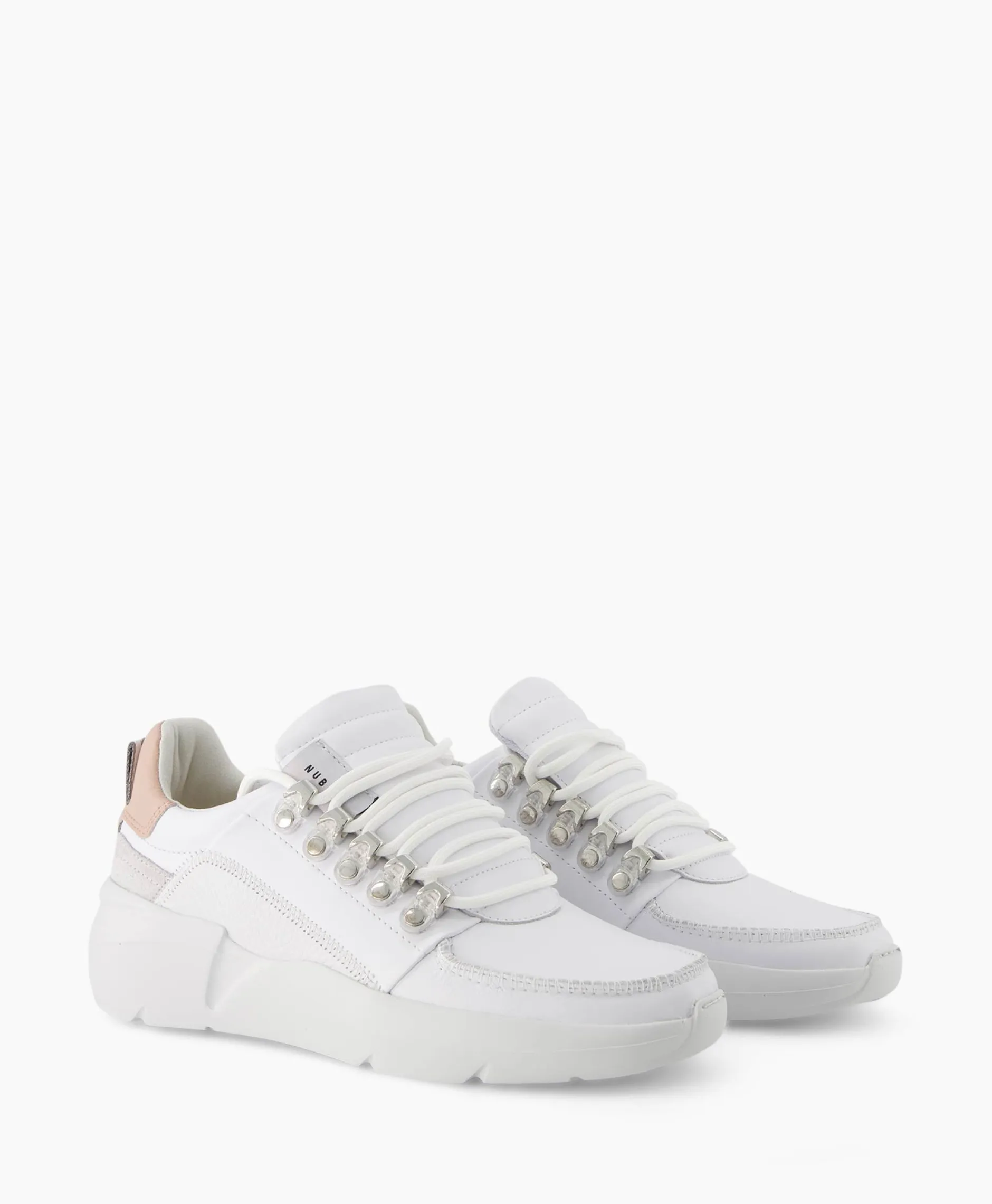 Dames Nubikk Sneakers*Sneaker Roque Roman Wit