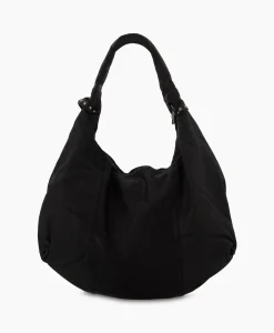 Dames Nunoo Bags Tassen*Crossbody Tas Maxi Dandy Rivet Washed Black Zwart