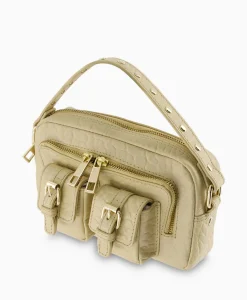 Dames Nunoo Bags Tassen*Schouder / Hand Tas Helena Buckle New Zealand Beige