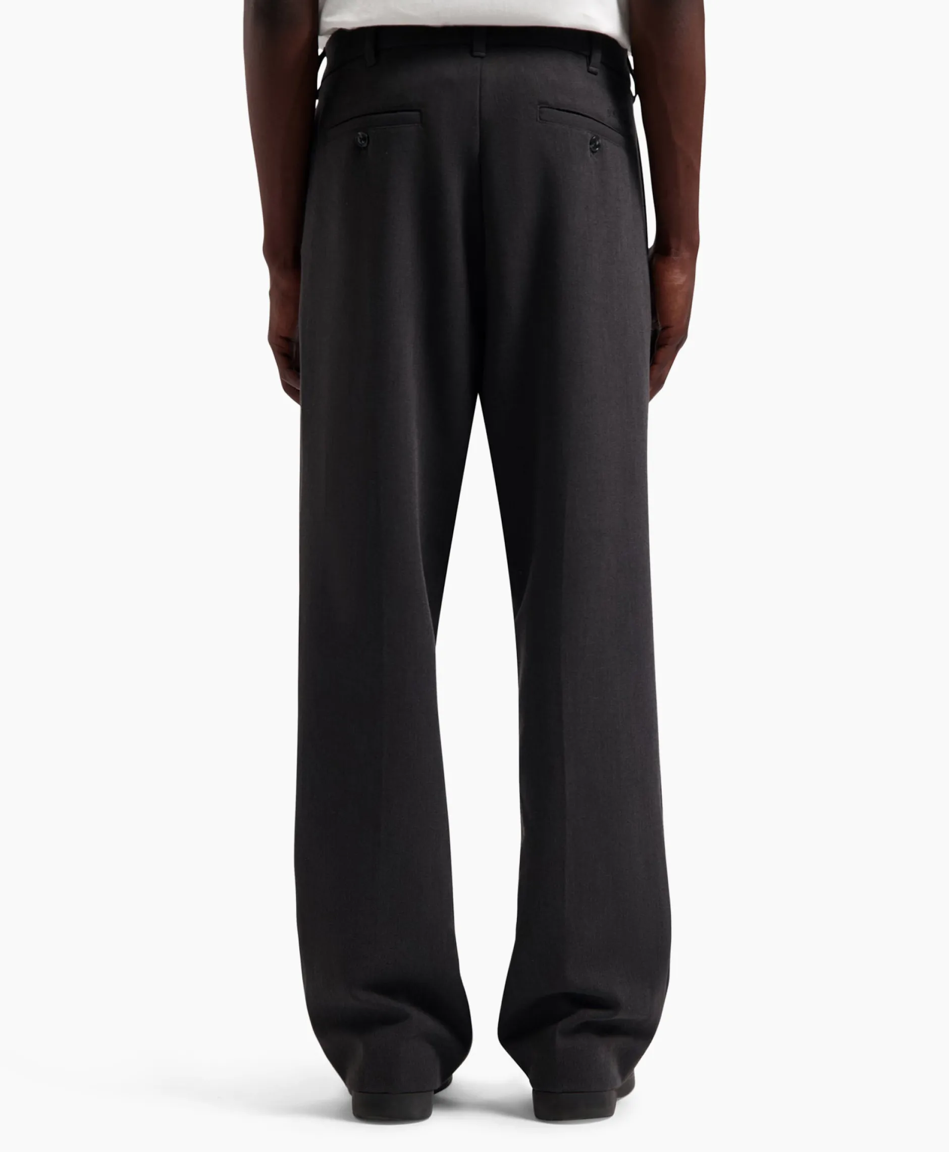 Heren Olaf Hussein Broeken*Broek Tailored Grijs