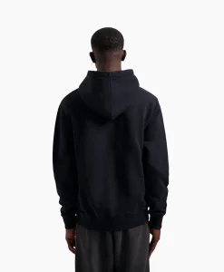 Heren Olaf Hussein Truien*Hoodie Blur Logo Zwart