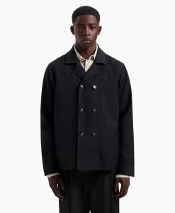 Heren Olaf Hussein Jassen*Jack Db Workwear Blazer Zwart