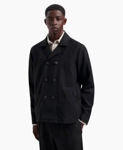 Heren Olaf Hussein Jassen*Jack Db Workwear Blazer Zwart