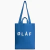 Heren Olaf Hussein Tassen*Shopper Tote Blauw