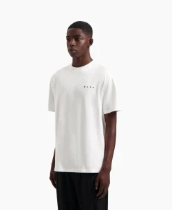 Heren Olaf Hussein T-Shirts*T-Shirt Blur Face Wit
